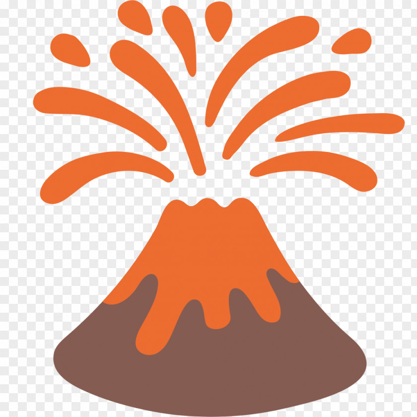 Volcano Emoji Balleny Hotspot Android Pushpin! PNG