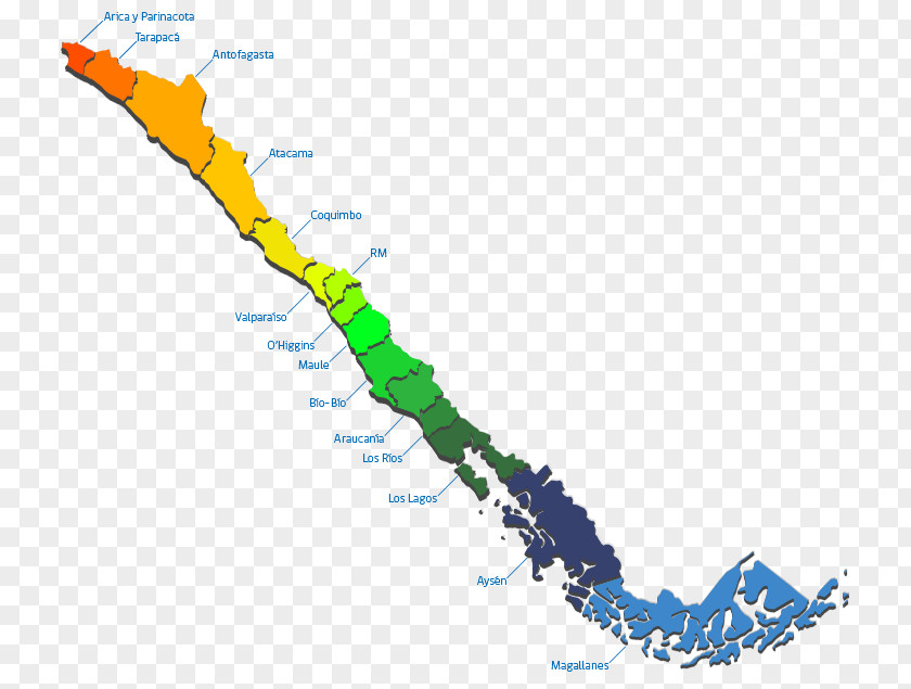 Chilli Regions Of Chile Map Mover Decapack Service PNG
