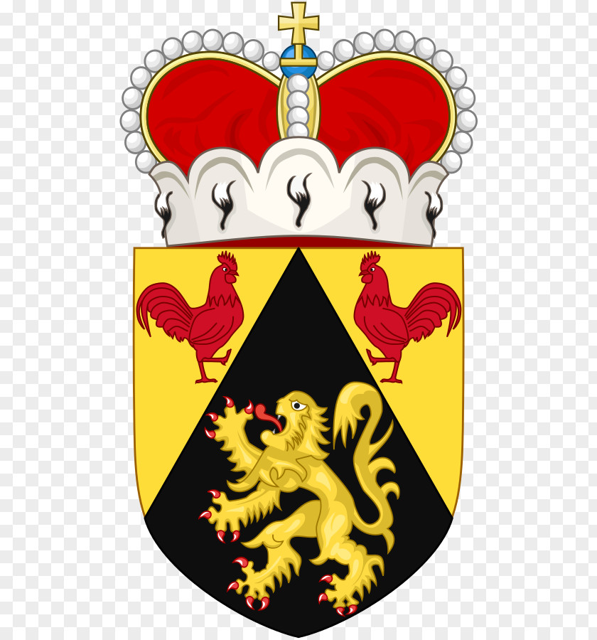 Flag Walloon Brabant Province Of Duchy Flemish Coat Arms PNG