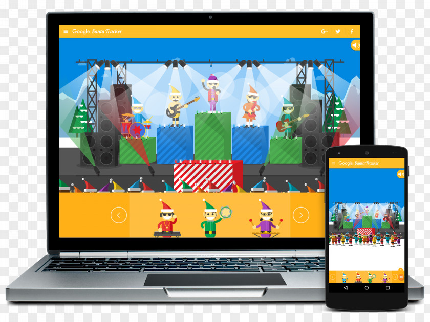 Google Santa Tracker Claus Developers Blog Search PNG