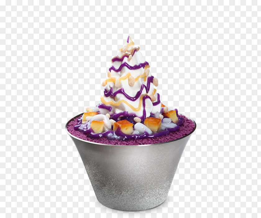 Ice Cream Sundae Ube Halaya Halo-halo Filipino Cuisine PNG