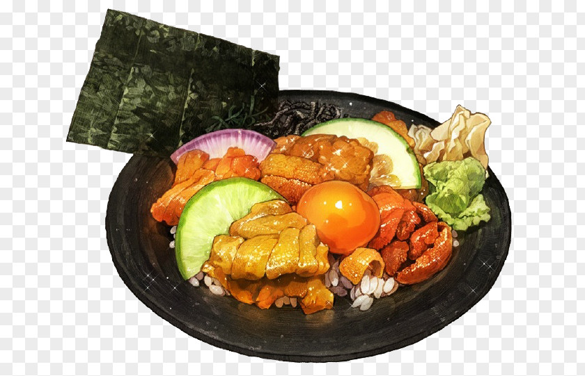 Japanese Sushi Cuisine Food Curry Asian PNG