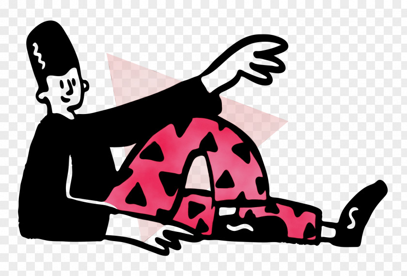 Pink(m) Cartoon Character Project Goal PNG