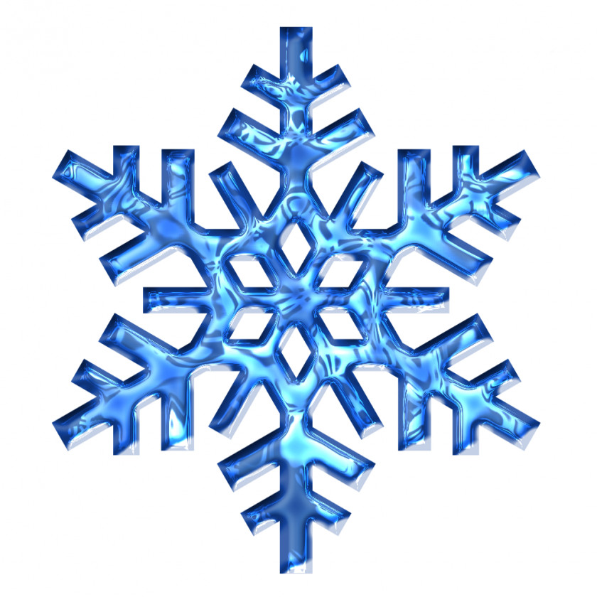 Snowflakes Snowflake Blue Ice Clip Art PNG