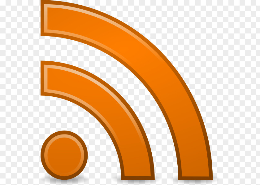 Rss Feed Icon Web News Aggregator Clip Art PNG