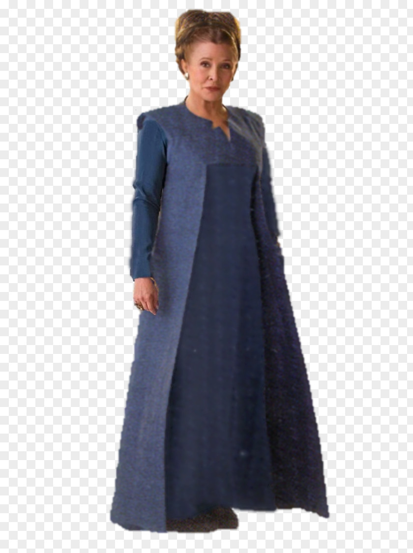 Star Wars Leia Overcoat Outerwear Sleeve Dress PNG