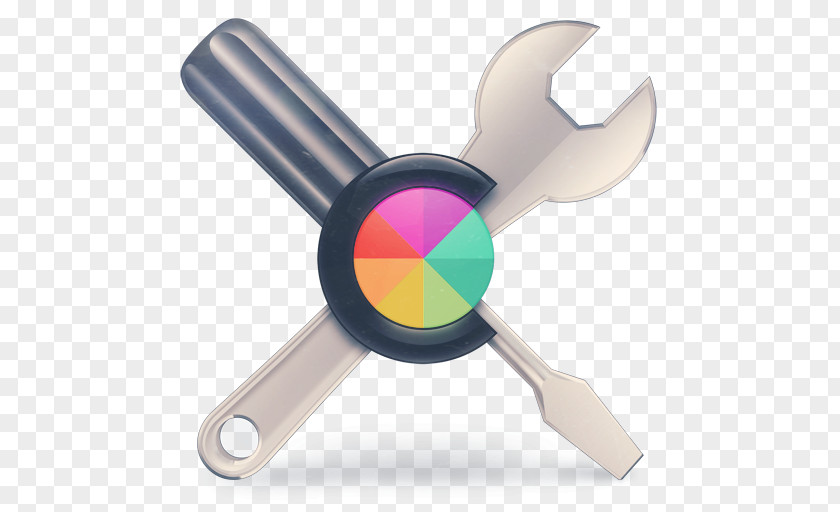 Wrench Screwdriver ColorSync Utility Macintosh MacOS Icon PNG