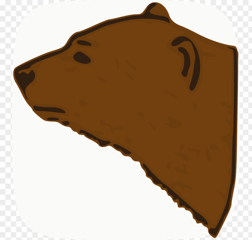 Bear Head Cliparts Brown American Black Clip Art PNG