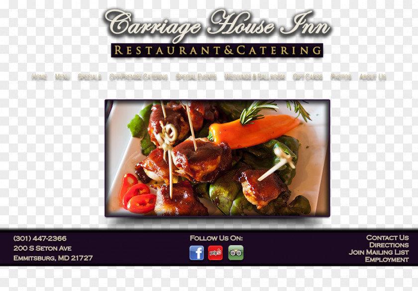 Buffet Dish Carriage House Inn Food Catering PNG