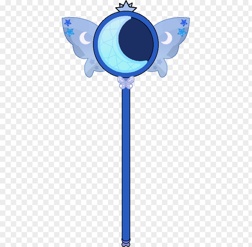 Butterfly Wand Princess Luna Moon Aurora PNG