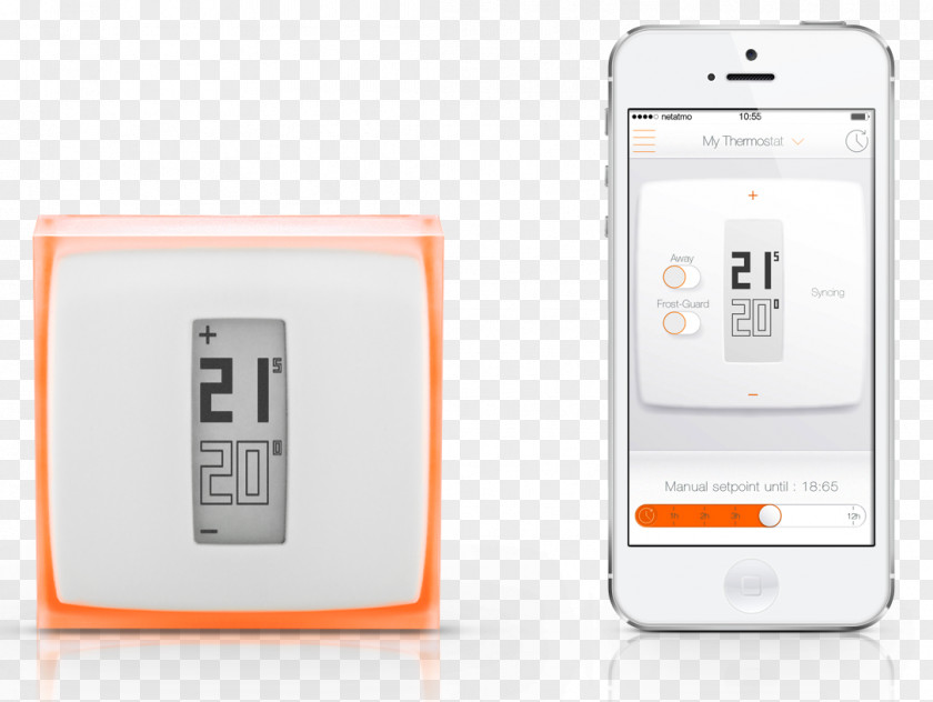 Colorbox Programmable Thermostat Netatmo Smart Home Automation Kits PNG