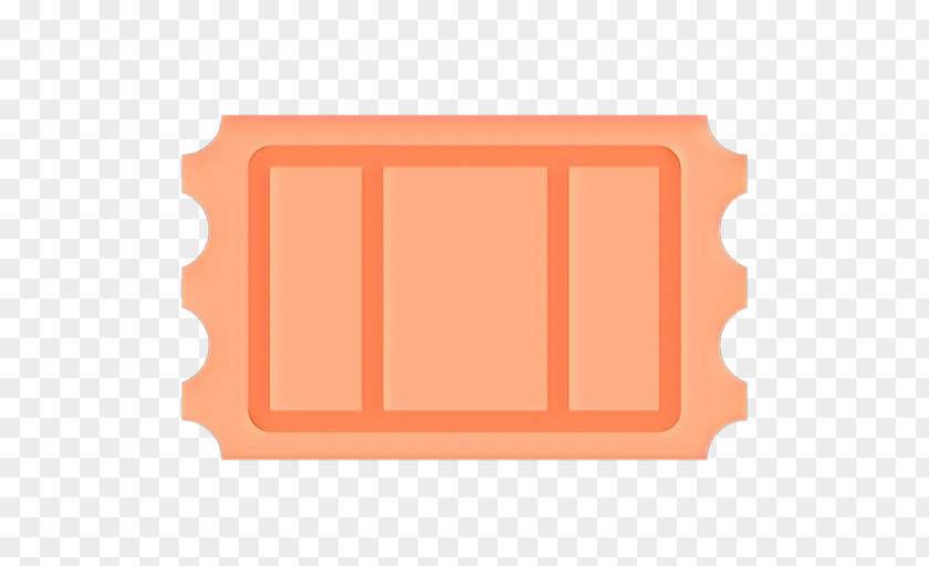 Label Peach Orange Background PNG