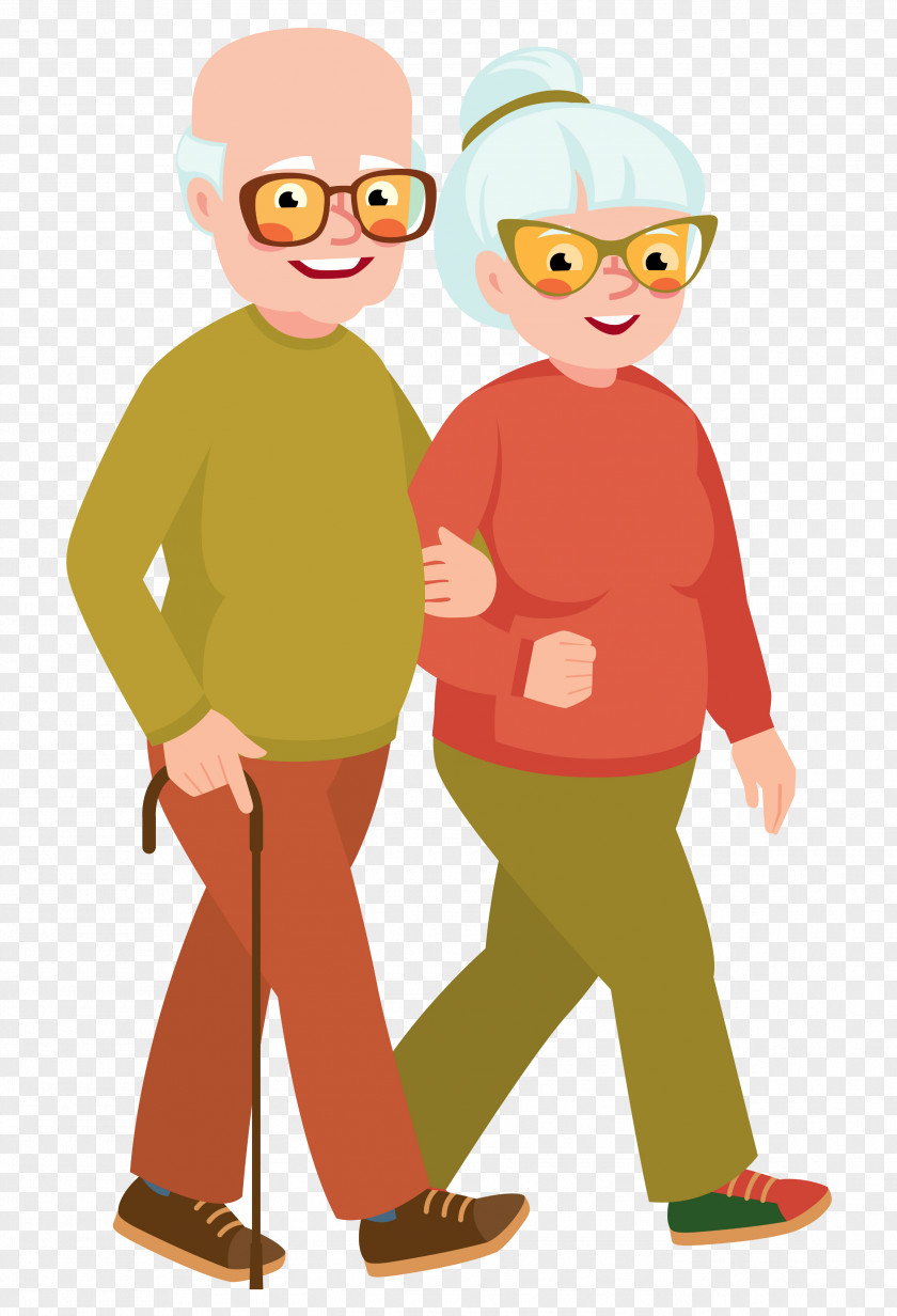 Senior Vector Graphics Royalty-free Illustration Clip Art Old Age PNG