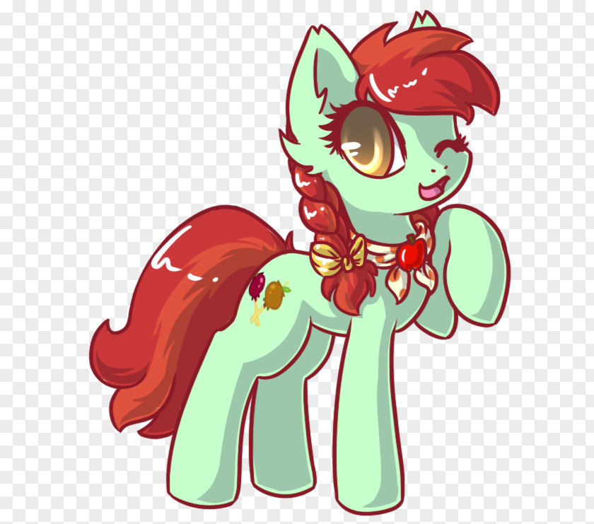 Apple Pony Candy Fan Art PNG