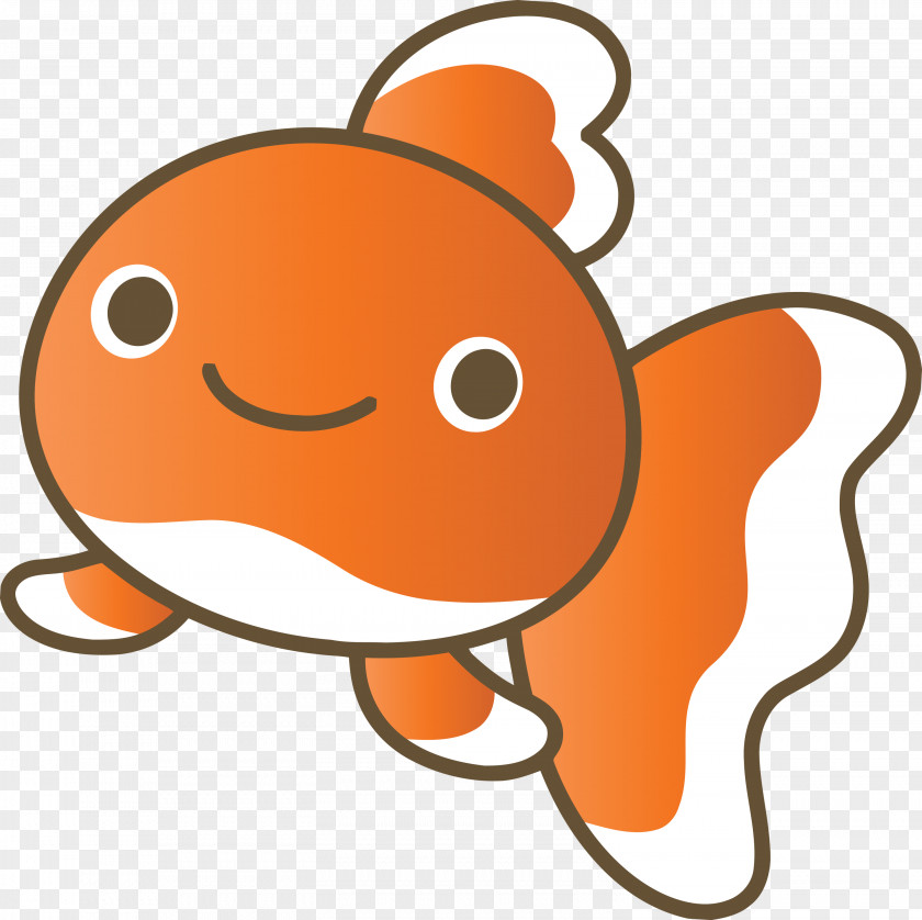 Baby Goldfish PNG