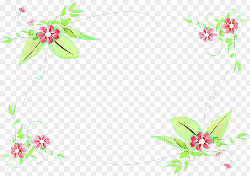 Flower Pedicel Picture Frame PNG