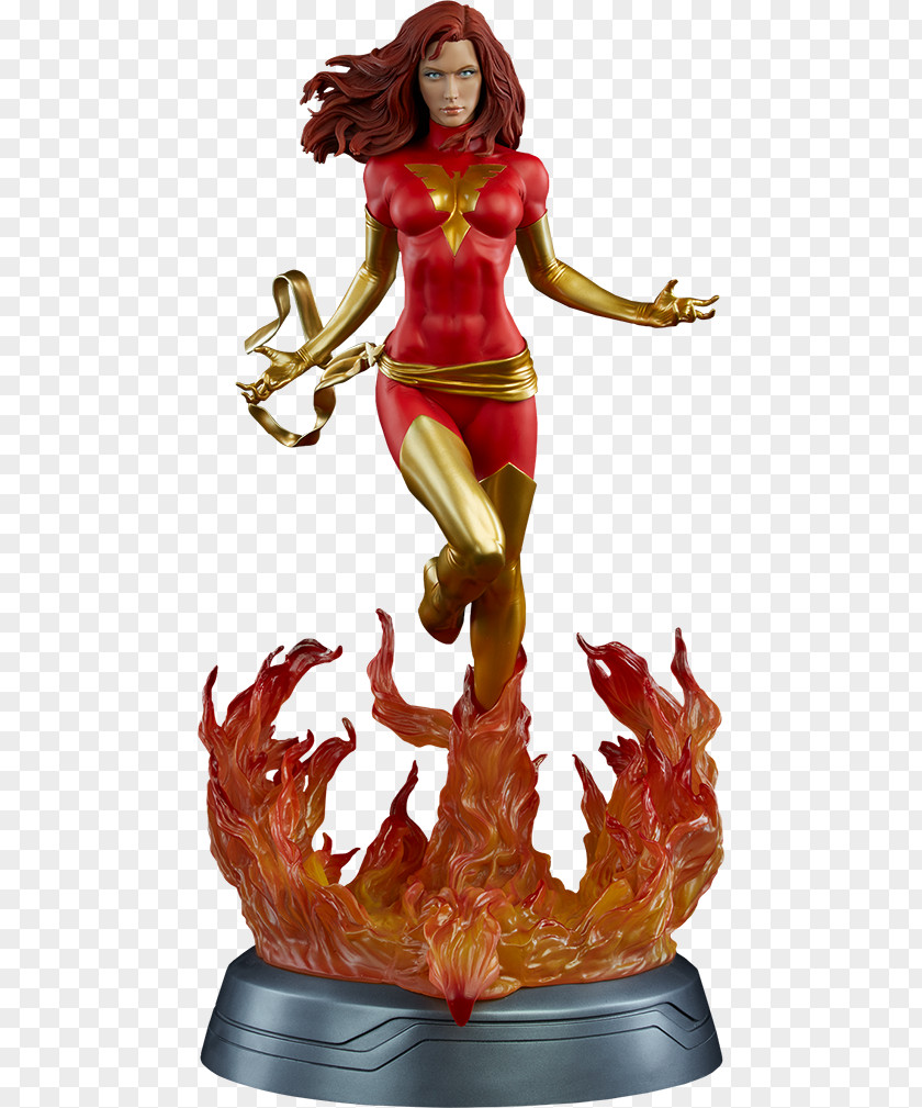 Marvel Toy Jean Grey The Dark Phoenix Saga Sideshow Collectibles Sculpture PNG