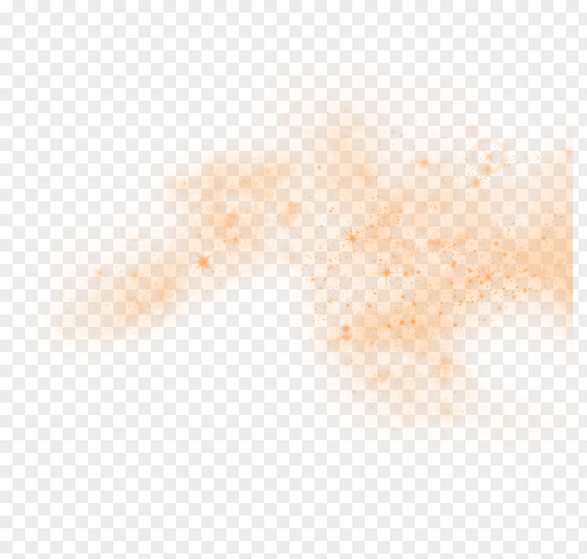 Orange Nebula Sky Computer Wallpaper PNG