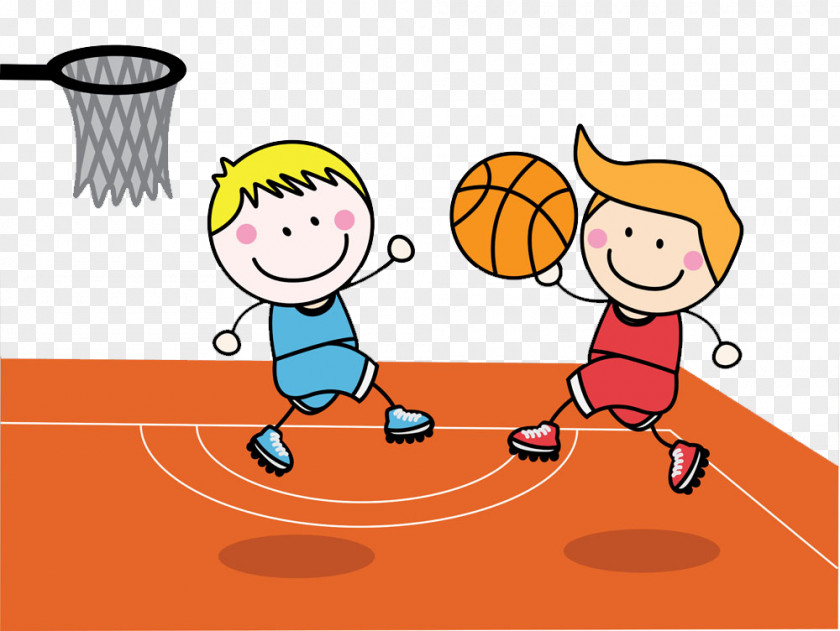 Boy Playing Basketball Child Clip Art PNG