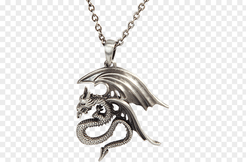 Dragon Necklace Locket Earring Jewellery PNG