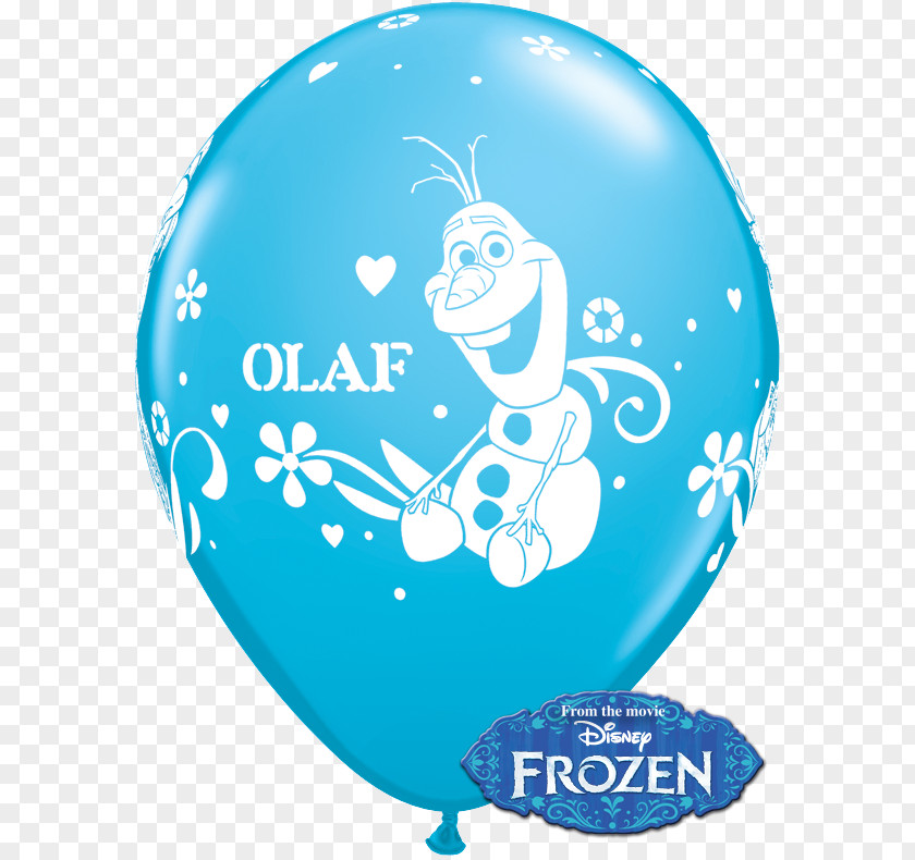 Elsa Anna Olaf Toy Balloon Birthday PNG