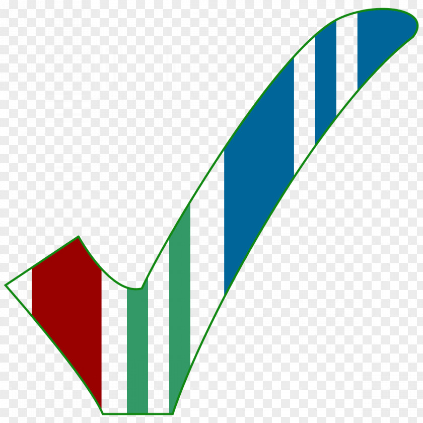 Green Tick Logo Font PNG