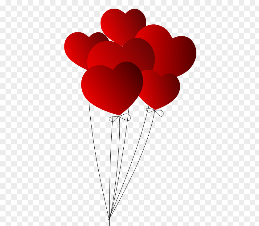 Heart Balloon Clip Art PNG