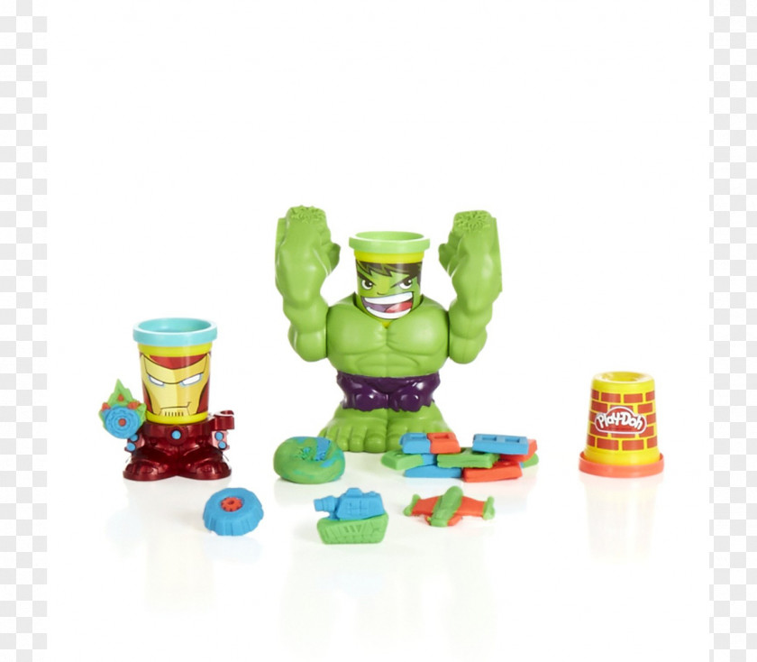 Hulk Play-Doh Iron Man Toy Marvel Comics PNG