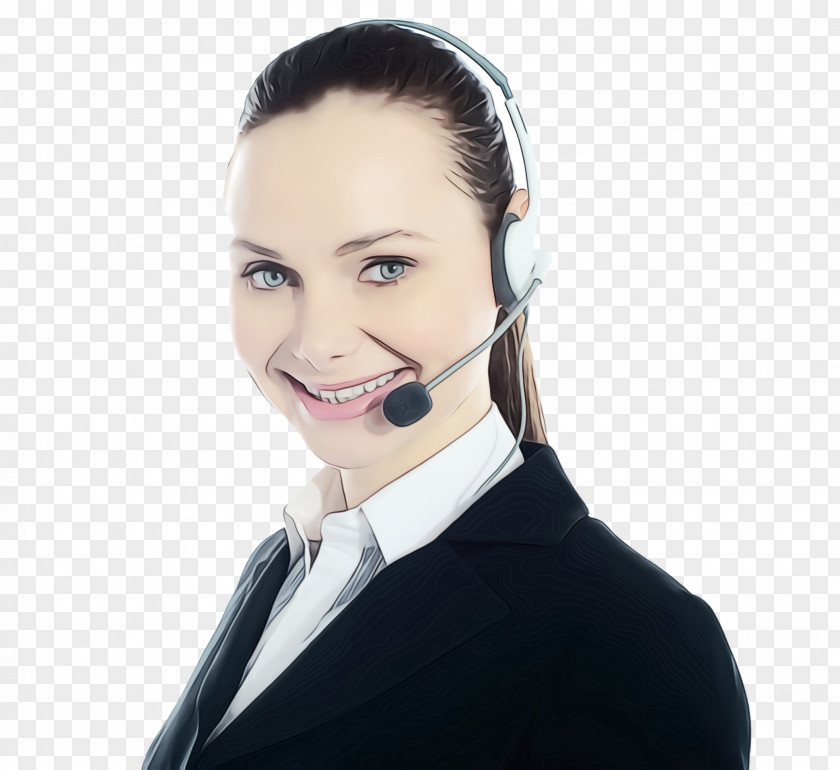 Neck Telephone Operator Face Chin Head Nose Eyebrow PNG
