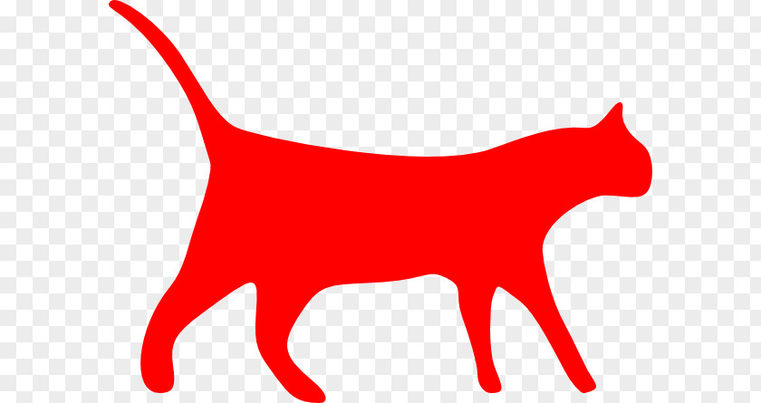 Red Cat Cliparts Black Clip Art PNG
