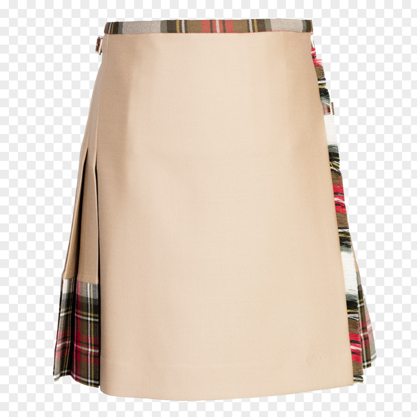 Tartan Kilt Camel Skirt Highland Dress PNG