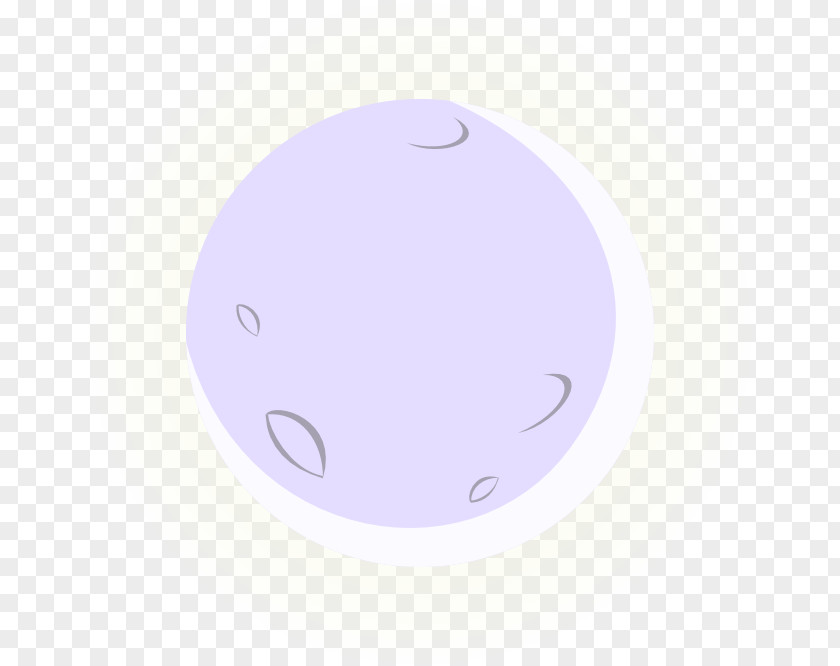Vector Moon Material Purple PNG