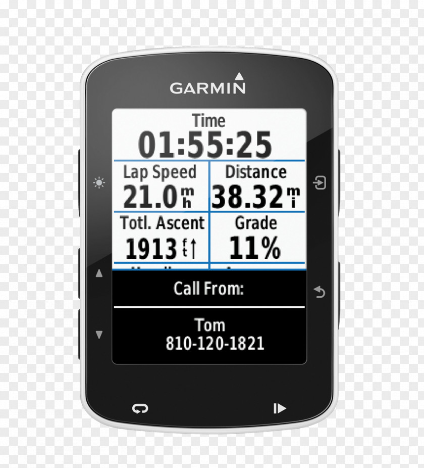 Bicycle GPS Navigation Systems Computers Garmin Edge 520 Ltd. PNG