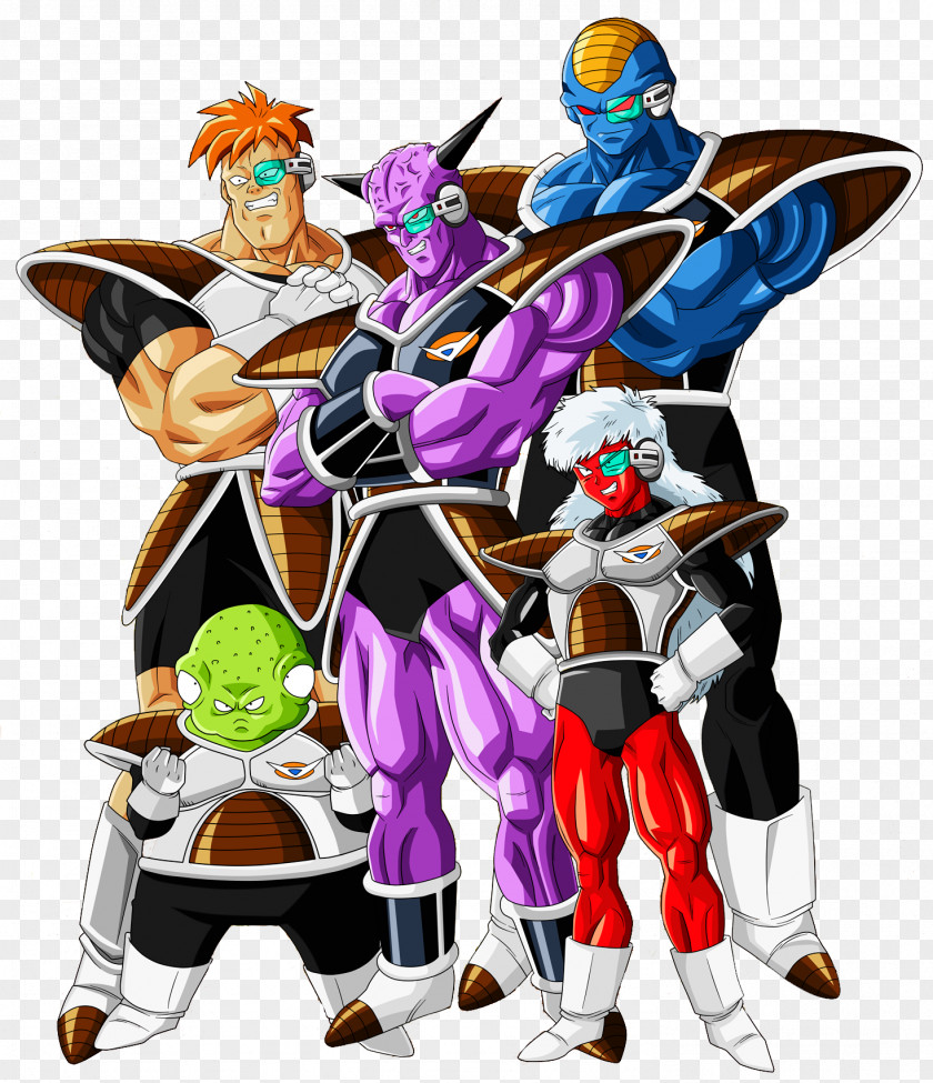 Goku Frieza Captain Ginyu Vegeta Gohan PNG