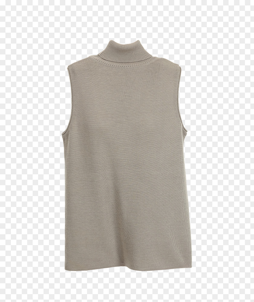Pullover Gilets Sleeveless Shirt Neck PNG