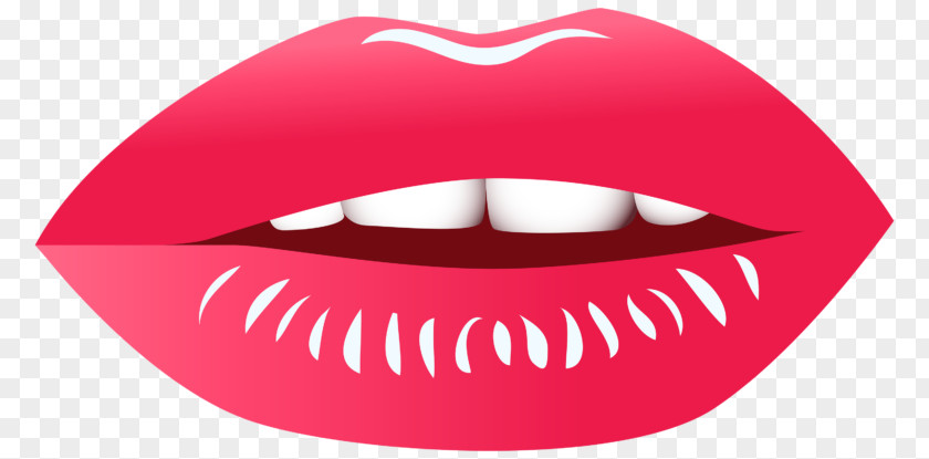 Smile Mouth Lip Tooth Clip Art PNG