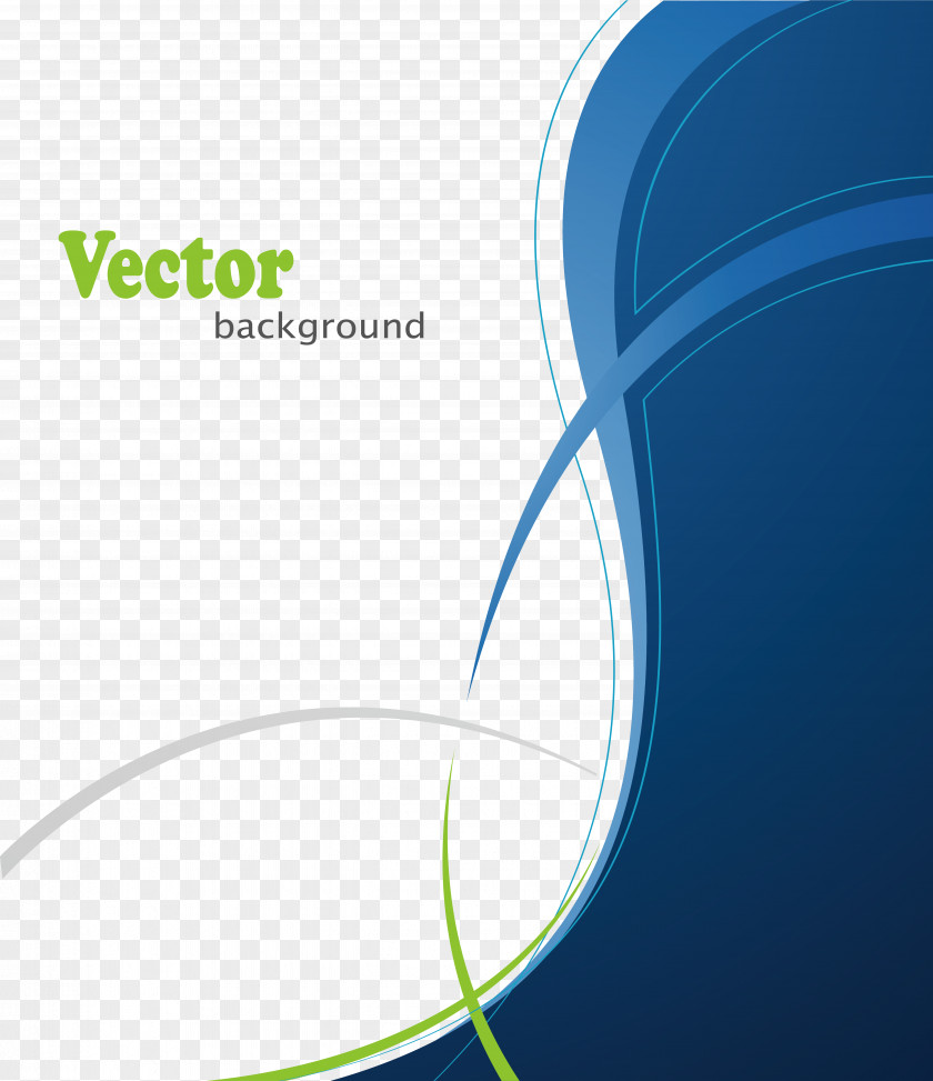Vector Blue Line Euclidean Poster PNG