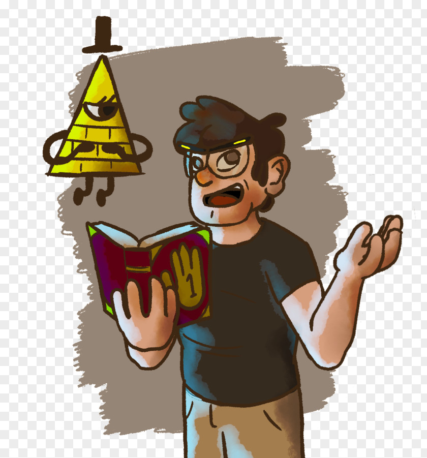 Believer Grunkle Stan Bill Cipher Dipper Pines Drawing Fan Art PNG