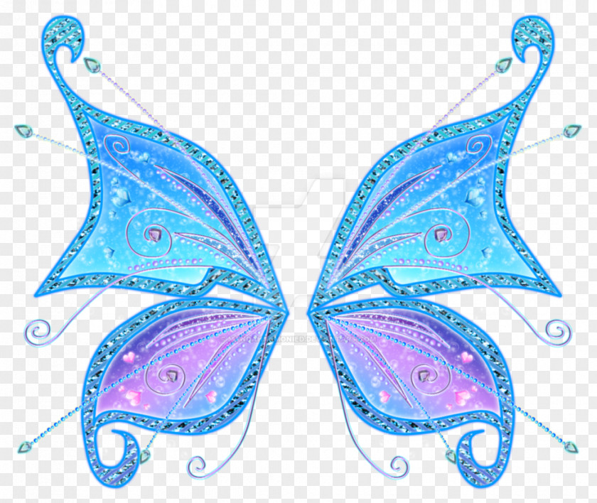 Butterfly Fairy Pattern PNG