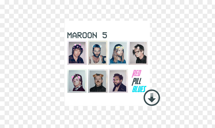 Digital Products Album Maroon 5 Red Pill Blues Songs About Jane PNG