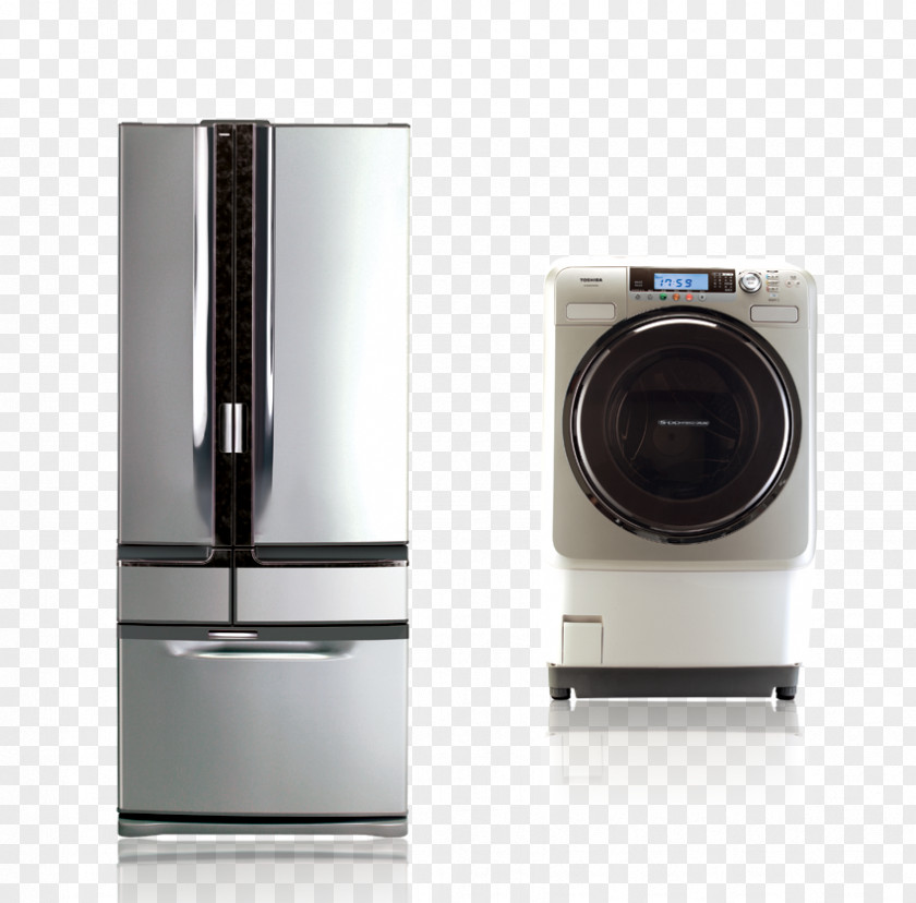 Washing Machine Refrigerator Clothes Dryer Home Appliance Wheel PNG
