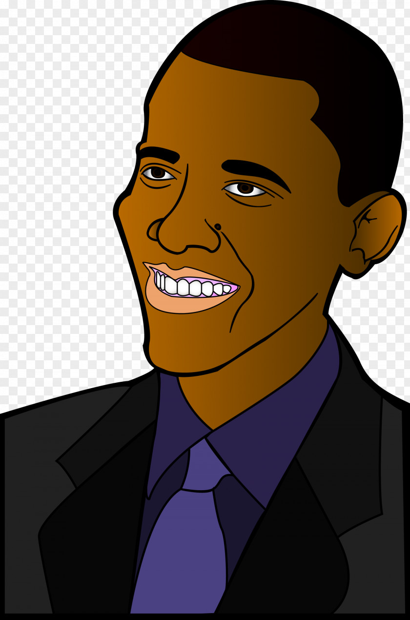 Barack Obama Cliparts President Of The United States Cartoon Clip Art PNG