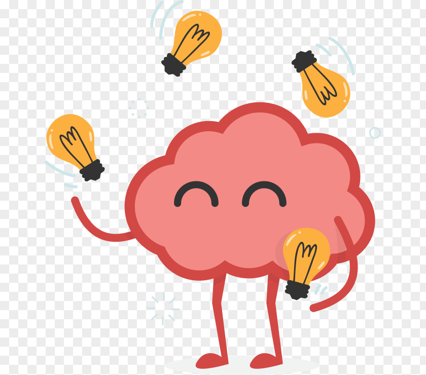 Brain Brainstorming Creativity Clip Art PNG