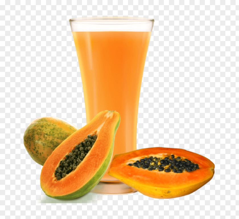 Papaya Juice Health Shake Smoothie Milkshake PNG