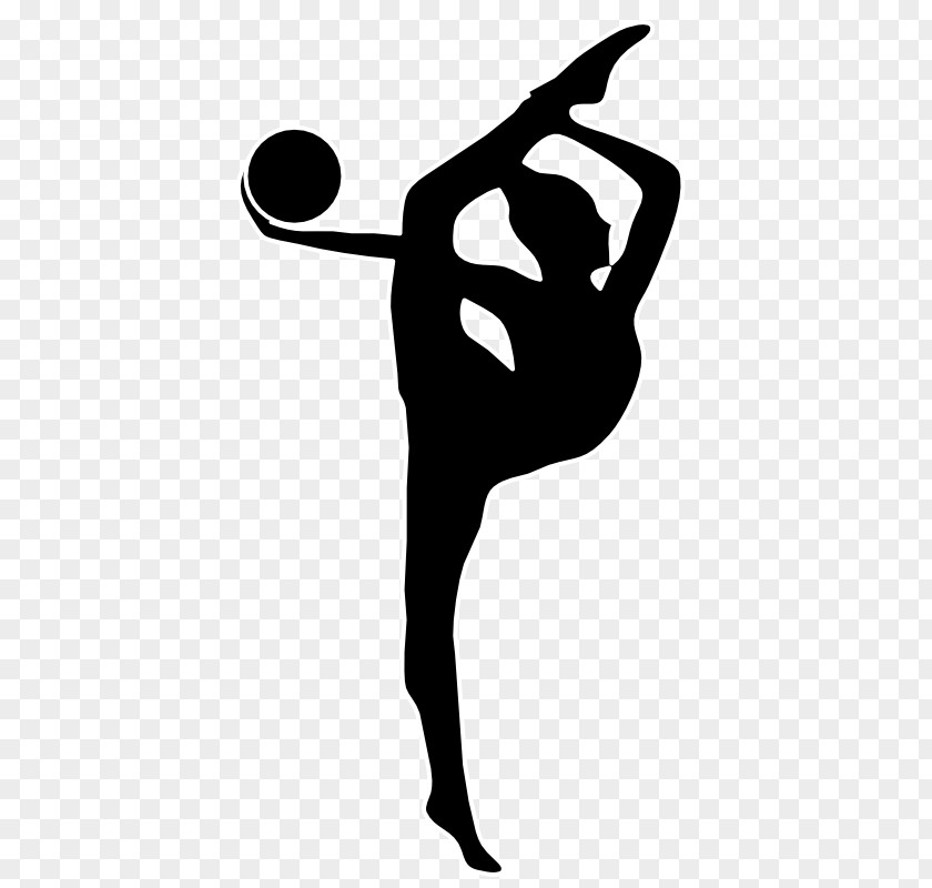 Picture Of Gymnastics Rhythmic Ribbon Ball Clip Art PNG