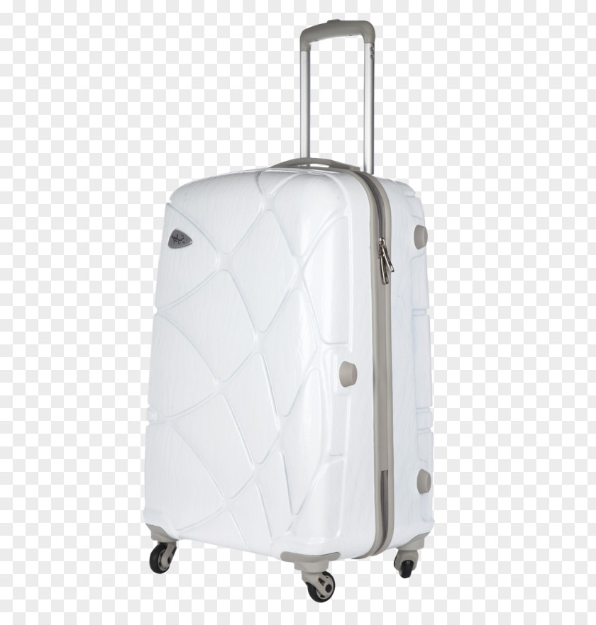 Rolling Silver Suitcase Background PNG