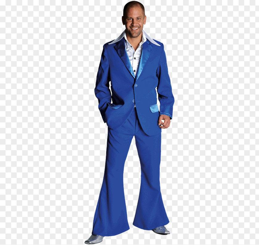 Suit 1970s Costume Blue Clothing PNG