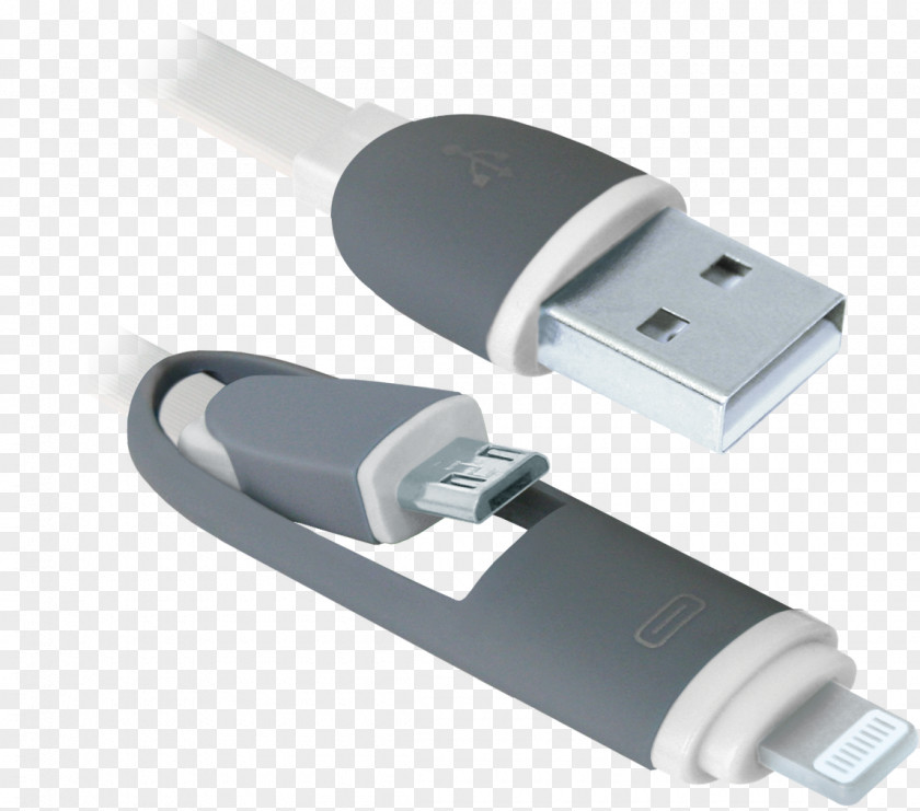 USB Electrical Cable Adapter Micro-USB Lightning PNG