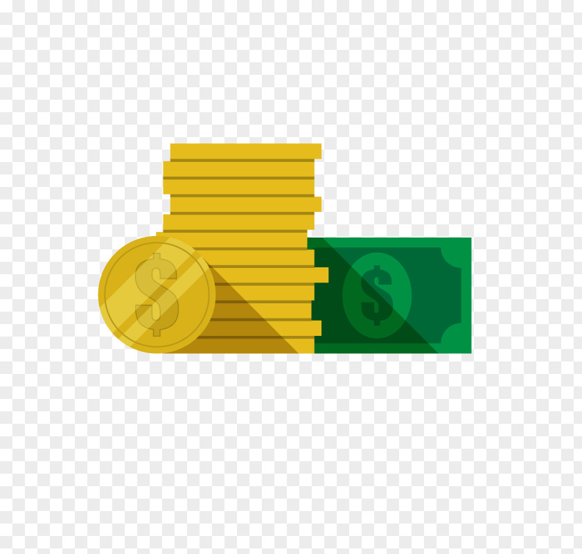 Vector Gold And Dollar Clip Art PNG