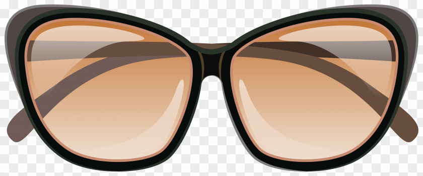 Brown Sunglasses Clipart Image Aviator Clip Art PNG